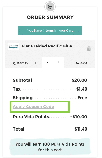 Coupon field
