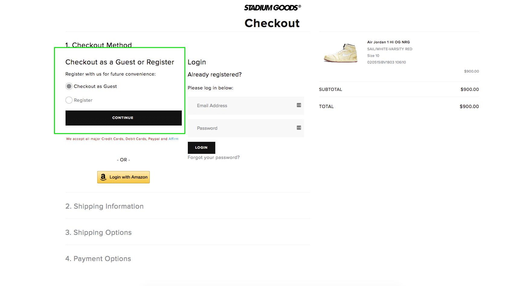 Mandatory signup is the single biggest contributor to cart abandonment during checkout.