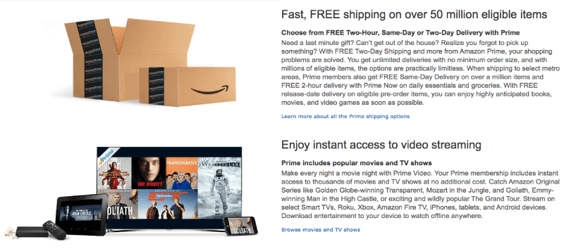 Amazon Prime - one of the world?s best premium ecommerce membership programs