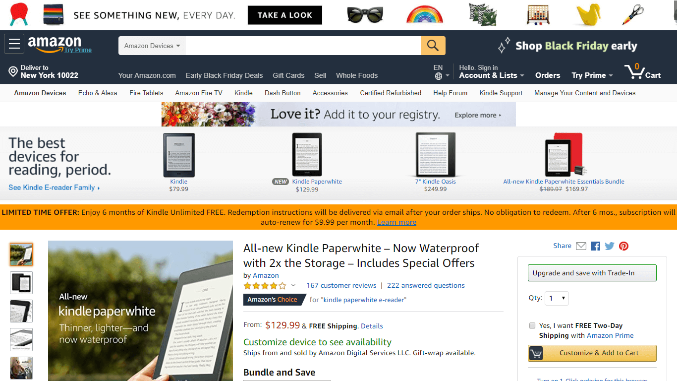 Amazon?s value proposition