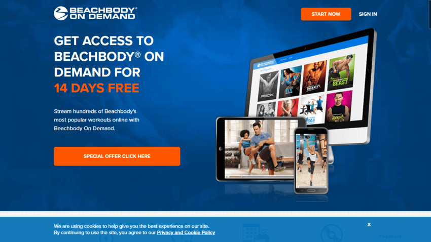 Ecommerce landing page headline