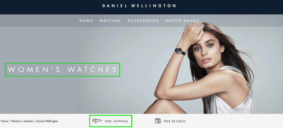 Product page