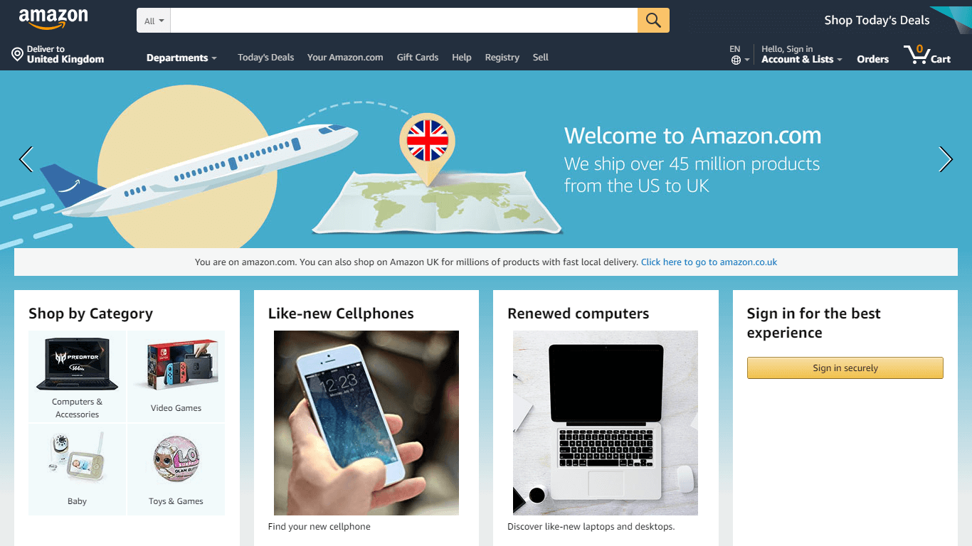 Amazon ve ünlü düzeni
