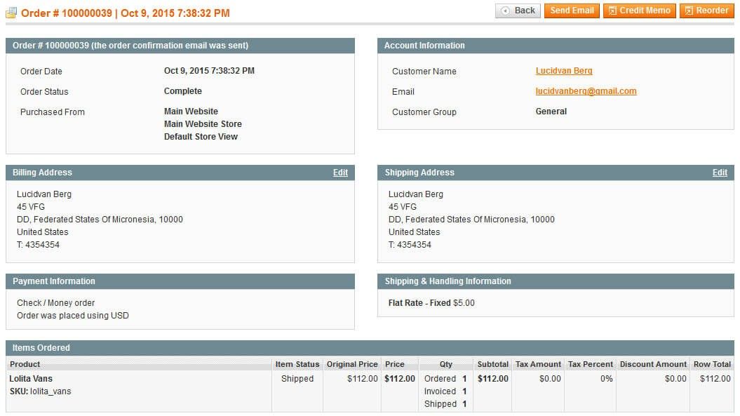 Estensione Magento