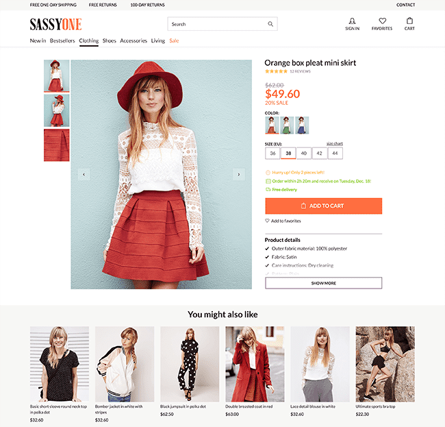 Ein Online-Shop nach CRO