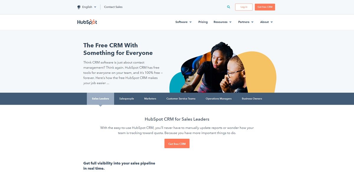برنامج Hubspot CRM