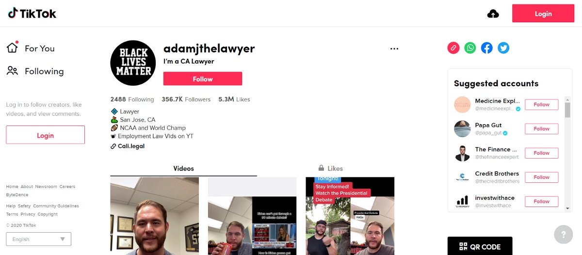 strategia de avocat tiktok