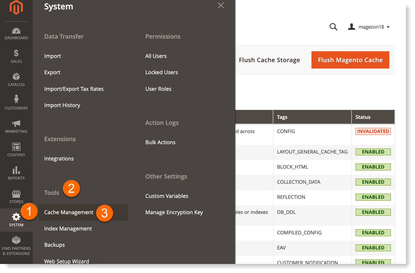 devre dışı-magento-2