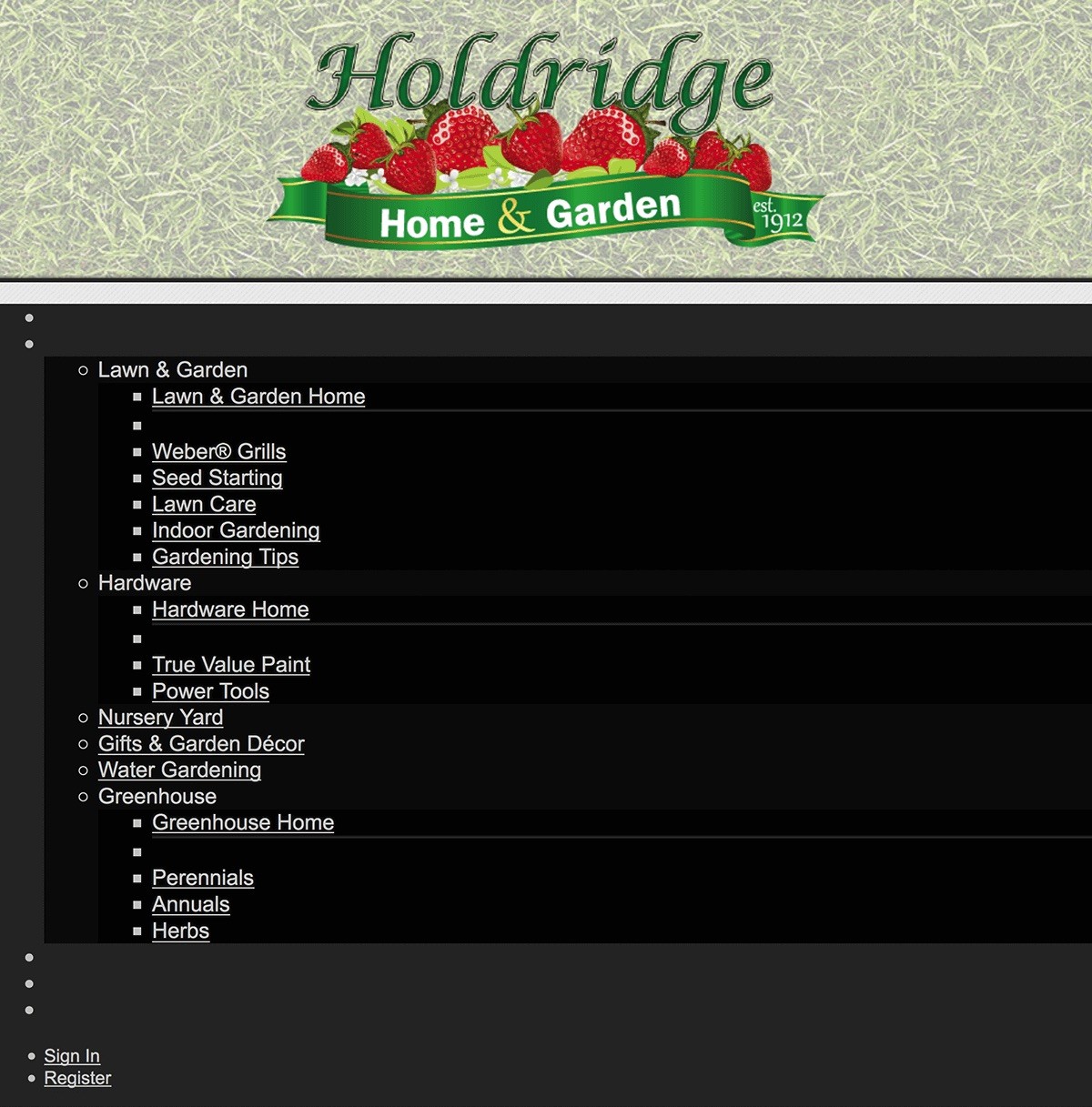 Contoh desain situs web yang buruk