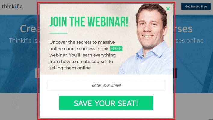 web semineri çıkış amacı açılır penceresi