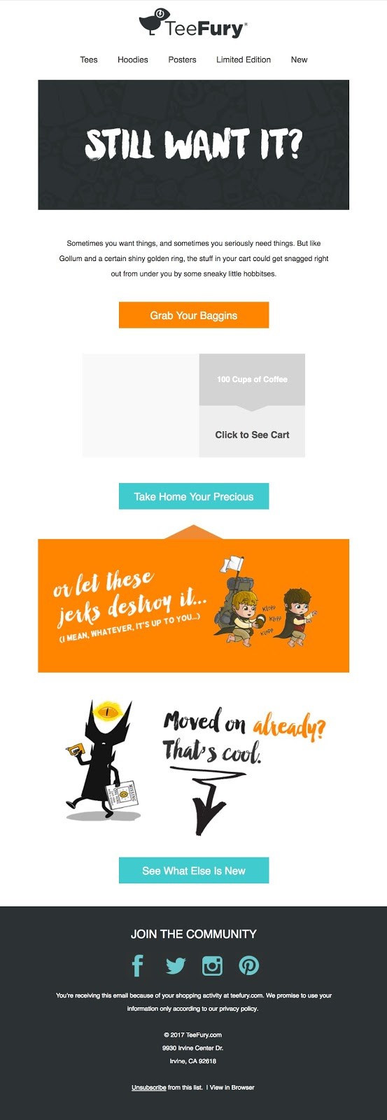 E-mail Teefury