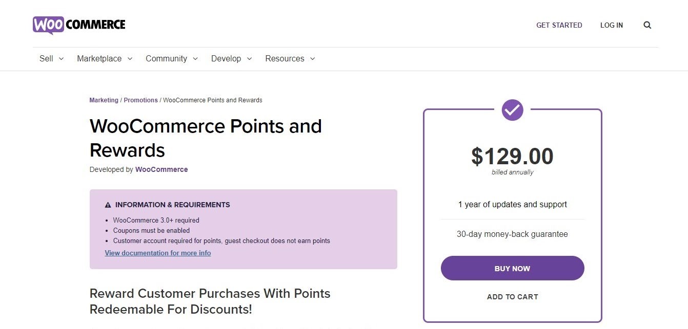Woocommerce 積分和獎勵