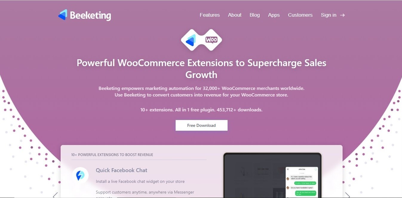 Beeketing Woocommerce 插件