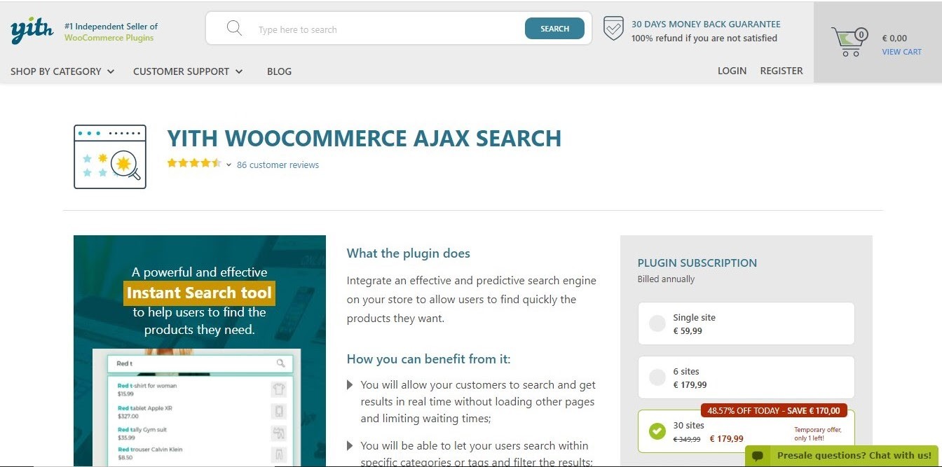 WooCommerce 的 Yith
