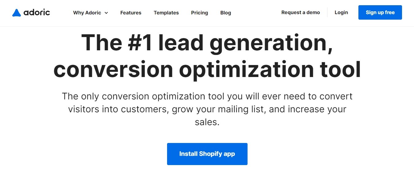 Адорик Shopify