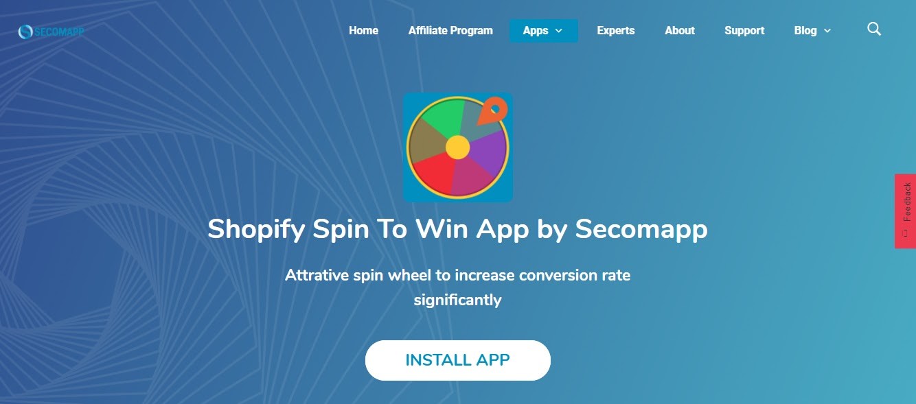 Shopify Spin to Win 앱