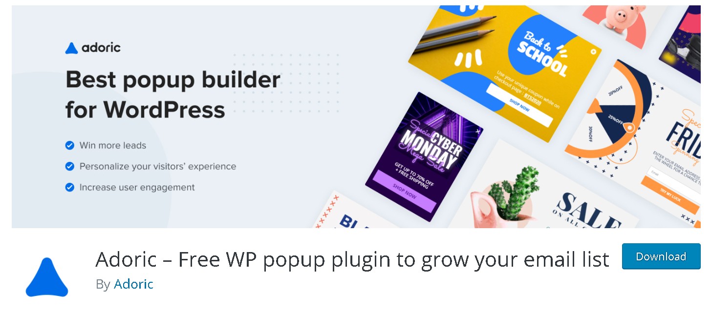 Adoric Afflilate Marketing-Plugin
