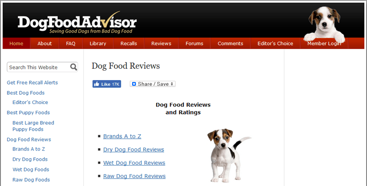DogFoodAdvisor DogFoodAdvisor Site