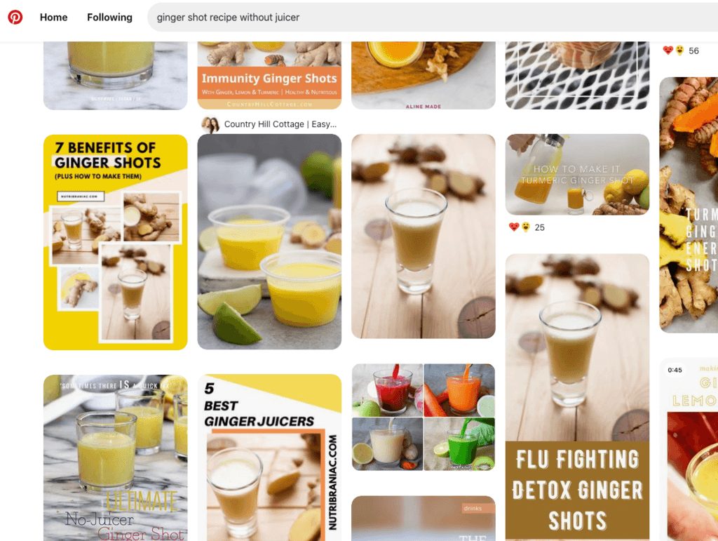 pinterestアフィリエイトマーケティングコンテンツの例