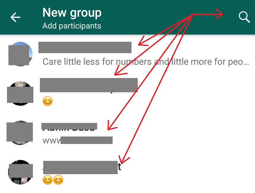 Adăugați persoane în grup