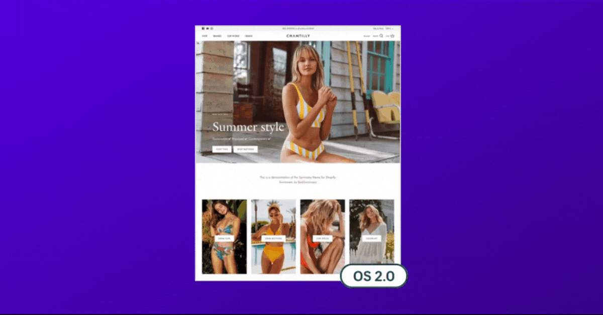 Modelos de tema da Shopify