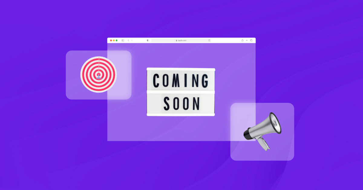 Что должна содержать мощная страница Coming Soon?