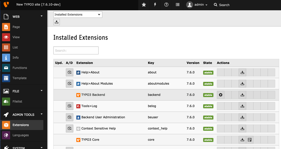 المصدر المفتوح- CMS-TYPO3