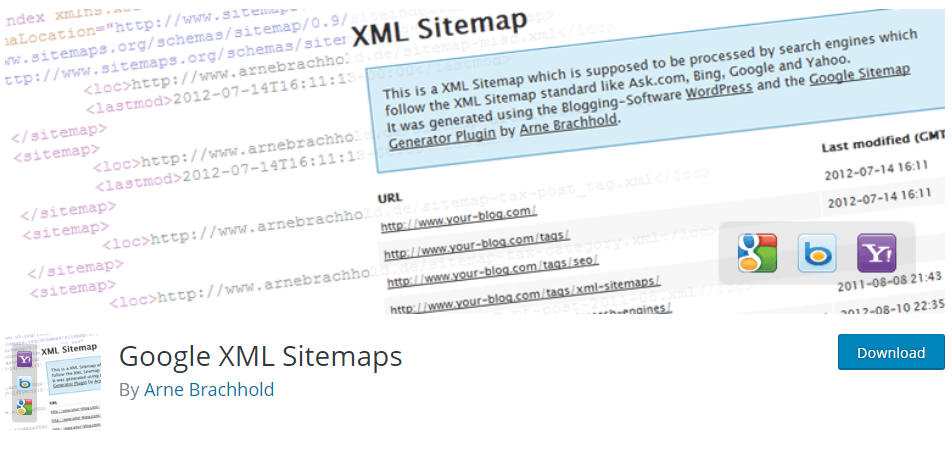 MAPA DO SITE GOOGLE XML