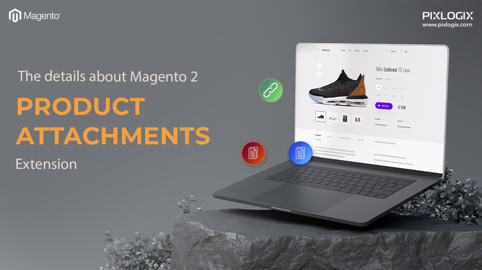 El secreto de la extensión de archivos adjuntos de productos magento 2