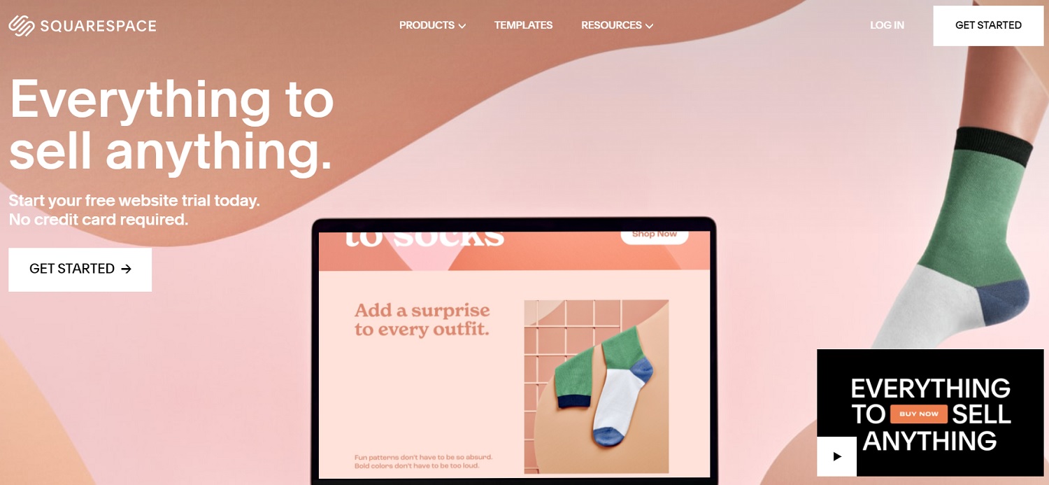 squarespace - Best eCommerce CMS Platform Website