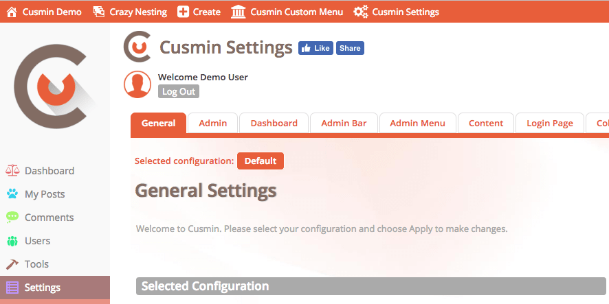 cusmin beraksi di situs WordPress
