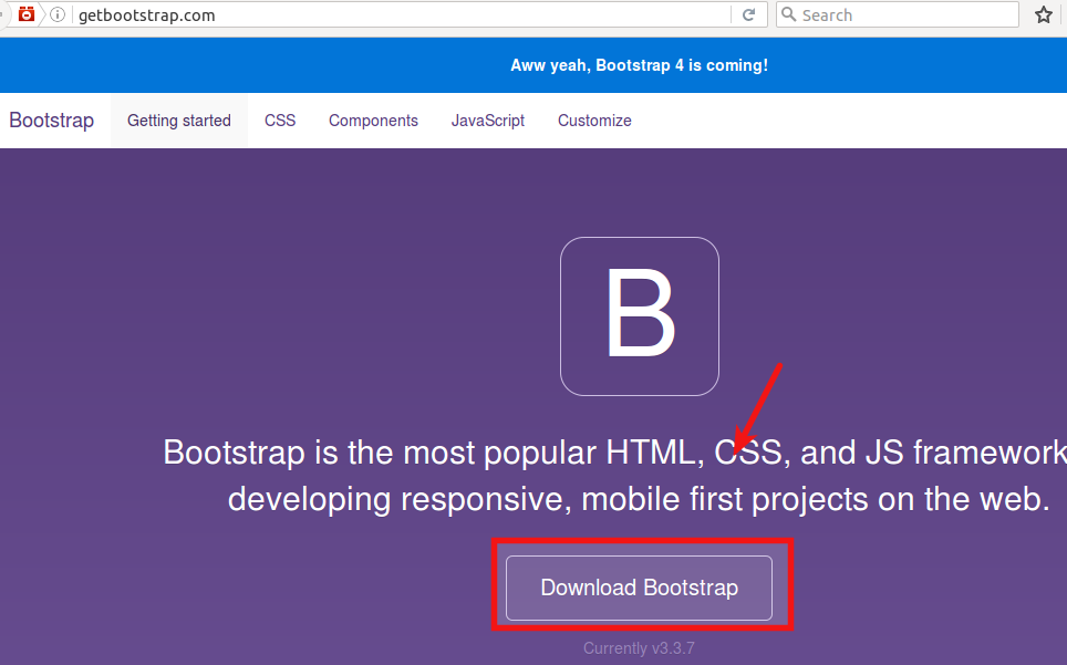 01 download bootstrap