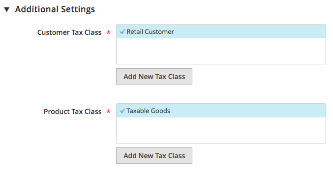 classe fiscal do cliente