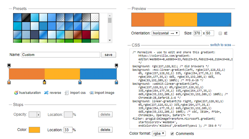 Criar bordas multicoloridas usando CSS