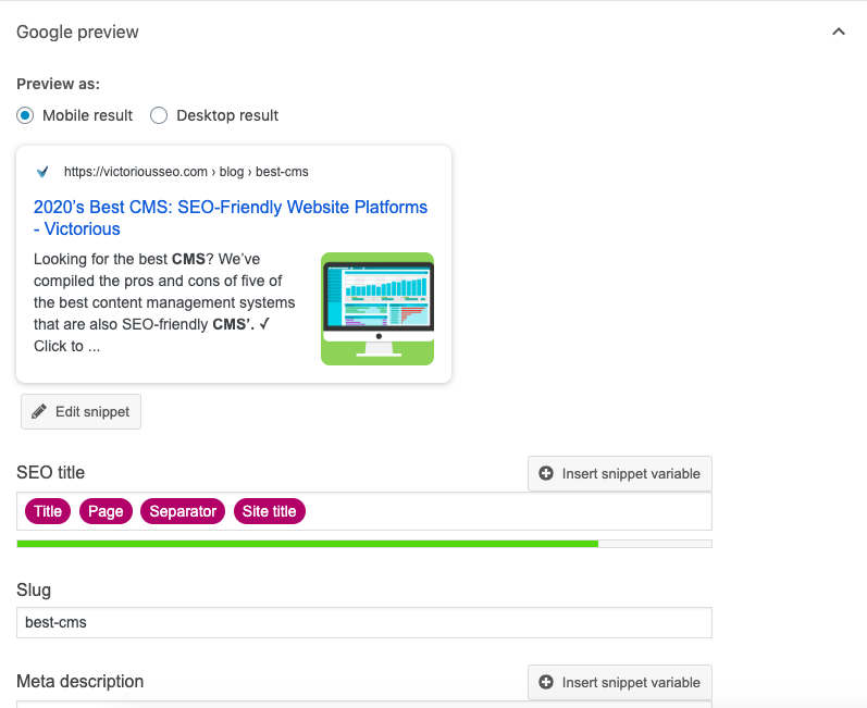 Plugin WordPress- Yoast