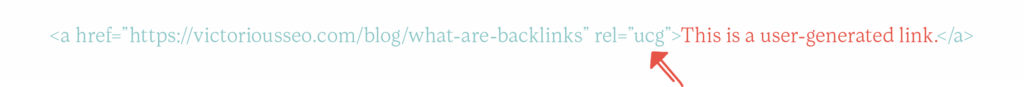 exemplu de backlink generat de utilizator