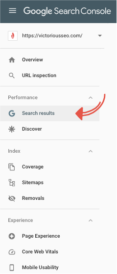 Google 검색 콘솔에서 리치 스니펫을 모니터링하는 방법에 대한 단계별 지침의 스크린샷
