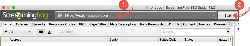 cómo usar la rana gritando para auditar tu sitio web