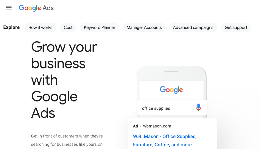 Anuncios de Google para impulsar el tráfico