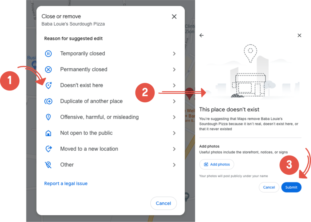 optimización de listado de negocios locales de google