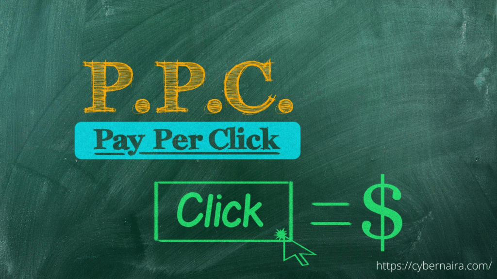 كتابة PPC على الحائط بالطباشير