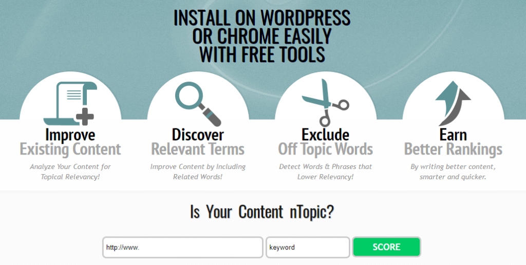 ntopic blog home page