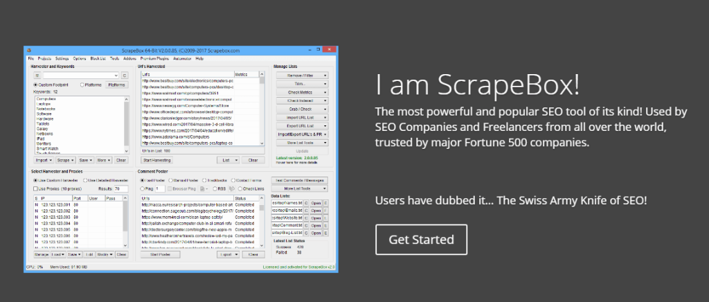scrape box - the Swiss army knife
