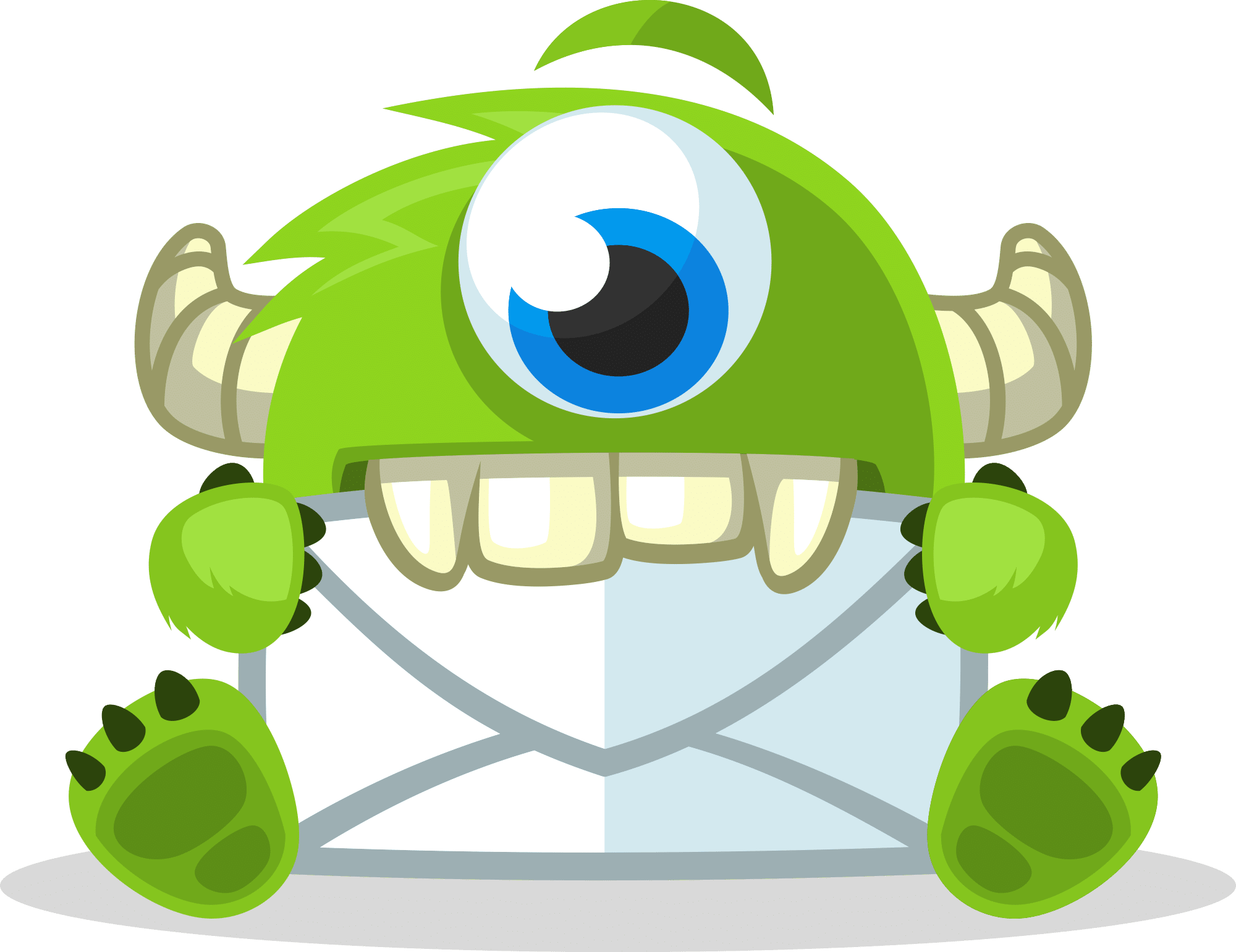 mascote do logotipo optinmonster