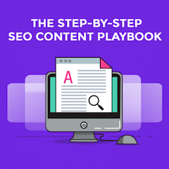 Libro de jugadas de contenido SEO