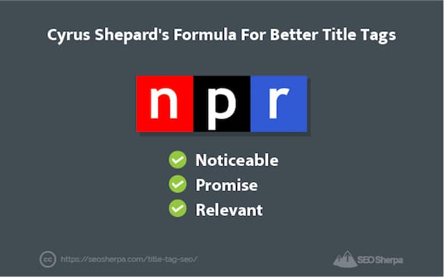 NPR العنوان الوسم Formula Crus Shepard