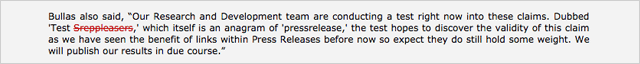 Sreppleasers Press Release