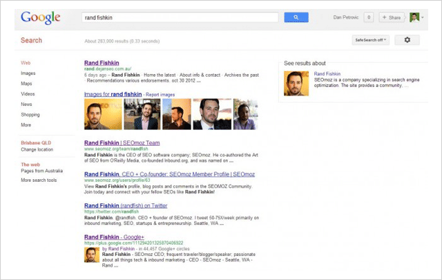 Rand Fishkin Search Result
