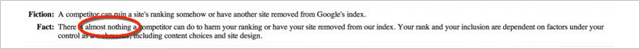 Google em SEO negativo 2