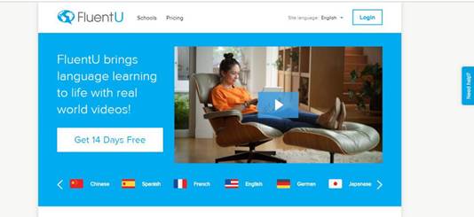 FluentU-Language Immersion Online | Învață o limbă cu videoclipuri